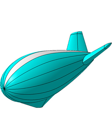 Solar airship 10m³