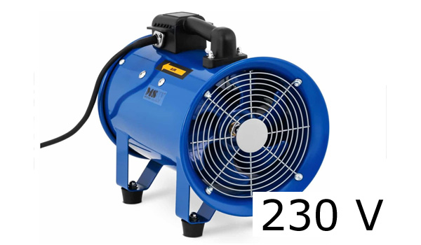 Fan from 100m³ to 2000m³