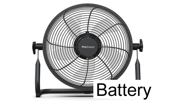 Fan from 6m³ to 100m³